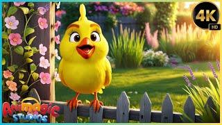 Sing Along with The Little Canary  | Kids' Song for Happiness & Fun! 