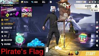 Pirate's Flag Emote - Is Back || Garena Free Fire.