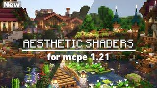 [Minecraft PE]️5 aesthetic shaders for Mcpe 1.21