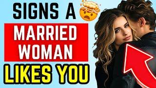 ️If A MARRIED WOMAN Does THIS It Means She Wants You (Signs A Married Woman Likes You)️