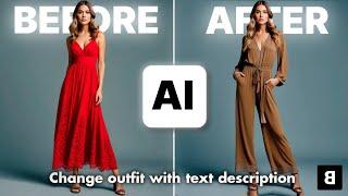 Change Clothes on Your Image from Text Description - AI Clothing Design