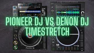 Pioneer DJ CDJ 3000 vs Denon DJ SC6000 - Time stretch test. Which one Sounds Better?