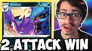 Win The Game In 2 Attacks With This Top 8 Crobat Deck!