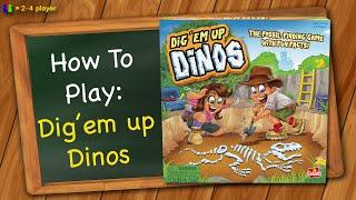 How to play Dig 'Em Up Dinos