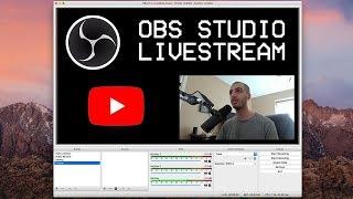 How to Livestream on Youtube with OBS Studio! (Open Broadcaster Software Tutorial)