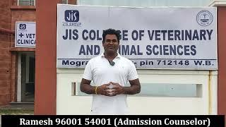 JIS Veterinary College (Best Infrastructure College) BVSc & AH Seats Available