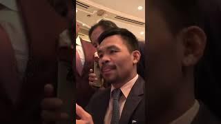 Manny Pacquio Reveals his Favorite Boxers‼️#mannypacquiao  #boxer #shortvideo