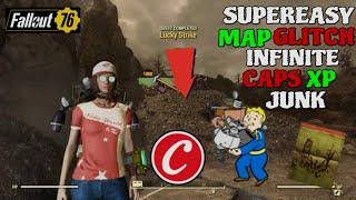 NEW FALLOUT 76 MEGA SUPEREASY INFINITE SCRAP CAPS XP GLITCH!!#new #fallout76 #glitch