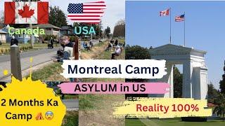 Canada to usa Full information | कनाडा से अमेरिका कैसे आये ‍️| 2 Months camp me raha bai |