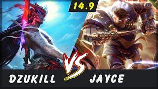 Dzukill - Yone vs Jayce TOP Patch 14.9 - Yone Gameplay