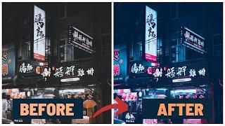 Turn Any Photo into Cyberpunk (Art): Adobe Photoshop - Detailed Tutorial