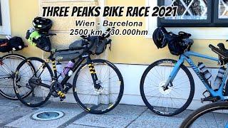 Über 2000km am Stück?! | Three Peaks Bike Race 2021 |  Tag 1 - Start |  Bikepacking Gravel Bike
