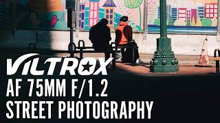 Viltrox 75mm f1.2 Street Photography with Fujifilm X-H2S (POV)