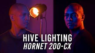 Studio Portrait Lighting with the HIVE Antenna App & Hornet 200-CX LED Light