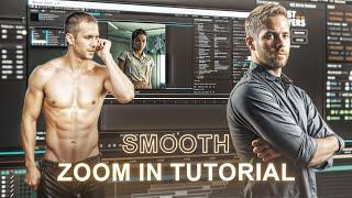 Smooth Zoom In Tutorial On After Effects