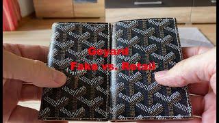 Goyard St. Pierre: Fake vs. Retail