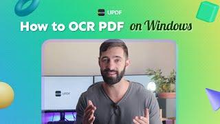 How to OCR PDF on Windows | UPDF