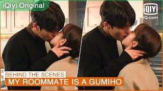 Behind The Scenes of The Kiss Scene by Ki Yong & Hyeri | My Roommate is a Gumiho | iQiyi K-Drama