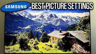 Best Picture Settings for Samsung 4K TV (Crystal UHD, QLED, OLED Series) - 2024