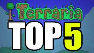 Top 5 Moments In Terraria History - The Luckiest Moments EVER In Terraria! [PC / Xbox]