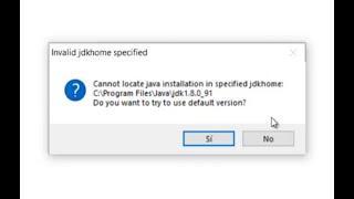 NetBeans | Cannot locate java installation in specified jdkhome