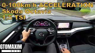 Skoda Octavia Combi 1.5 TSI e-TEC - [ 0-100 km/h acceleration ]