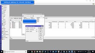 Assign ip address mikrotik router interface