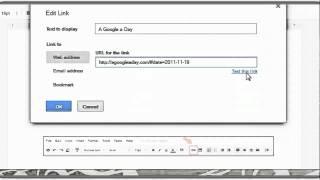 Create a Link - Google Docs