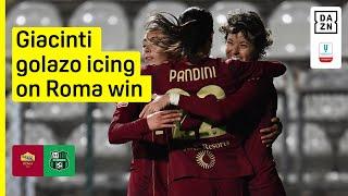 HIGHLIGHTS | AS Roma vs.US Sassuolo (Coppa Italia Femminile 2024-25 Semi-Final 2nd Leg)