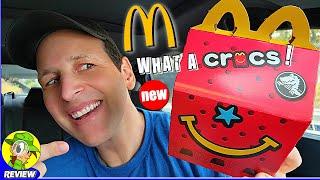 McDonald's® CROCS™ Happy Meal® Review  Which Crocs™ Clip Did I Get?!  Peep THIS Out! ️‍️