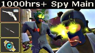 The Invisible Agent1000+ Hours Spy Main (TF2 Gameplay)