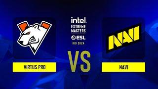 Virtus.pro vs. NAVI - IEM Rio 2024 - Quarter-final