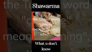 What u definitely not know about Shawarma! Let me know what’s ur thoughts down below 