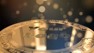 Make 3D Gold Coin Flip Logo Intro Video   After Effects template - MakeWebVideo.com