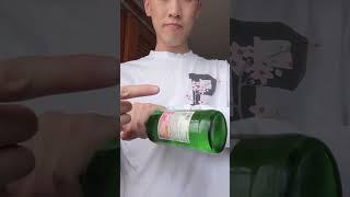 The FUN, QUICK Way to Open A Soju Bottle 