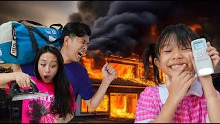 ALETHA USIL BANGET MAIN PAUSE CHALLENGE RUMAH KITA HAMPIR TERBAKAR...!!!!