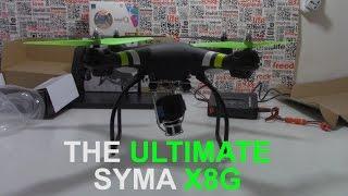 Syma X8G ultimate + gimbal + action cam