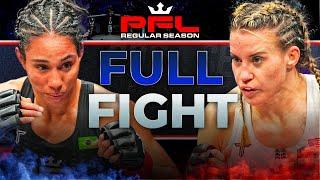 HEATED Flyweight Face-Off! | Jena Bishop v Taila Santos | Full Fight | PFL 4 2024