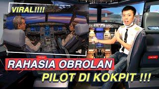 AKHIRNYA BEREDAR !! VIRAL OBROLAN PILOT DIDALAM COCKPIT SAAT TERBANG !! - TANYA PILOT