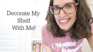 Spring Decorate With Me | Styling a Bookshelf with my Thrift Haul Finds