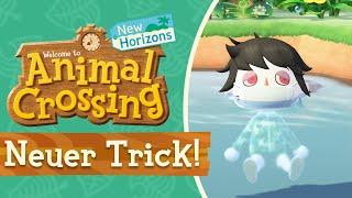 ENDLICH in Flüssen & Teichen SCHWIMMEN! (Glitch)  in Animal Crossing New Horizons 