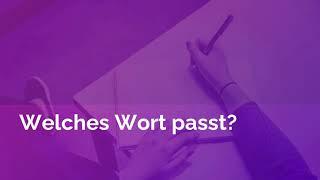 Welches wort passt? | Learn German |Deutsch übungen