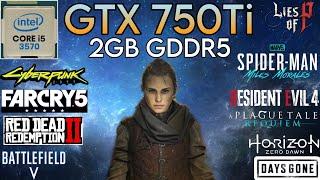GTX 750 Ti + I5 3570 & 16GB Ram | Test In 10 Games !
