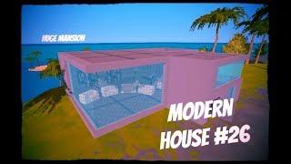 Unturned Tutorial | Modern House #26 (Huge Mansion)