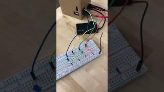 Raspberry Pi: Controlling LED's with Voice BONNET and Python (Student work/ DB)