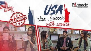 USA Study Visa Success with Spouse | F1 Student Visa & F2 Dependent Visa Explained