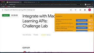 Integrate with Machine Learning APIs Challenge Lab | GSP329 | Google Cloud Platform