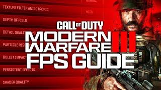 Best MW3 Settings to Boost FPS & Improve Visibility  All Settings Compared