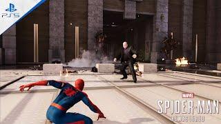 (PS5) Marvel’s Spider Man Remastered Kingpin Boss Fight - 4K 60FPS HDR RAY TRACING ULTRA GRAPHICS