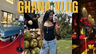 GHANA VLOG| TAKING MY ENGLISH BOYFRIEND HOME!, Seeing Historical places, Trying restaurants & more